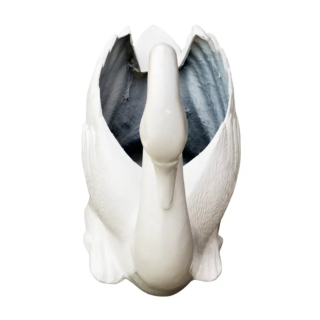 STYLISH SWAN FLOWER POT GRP DECOREX 801/A