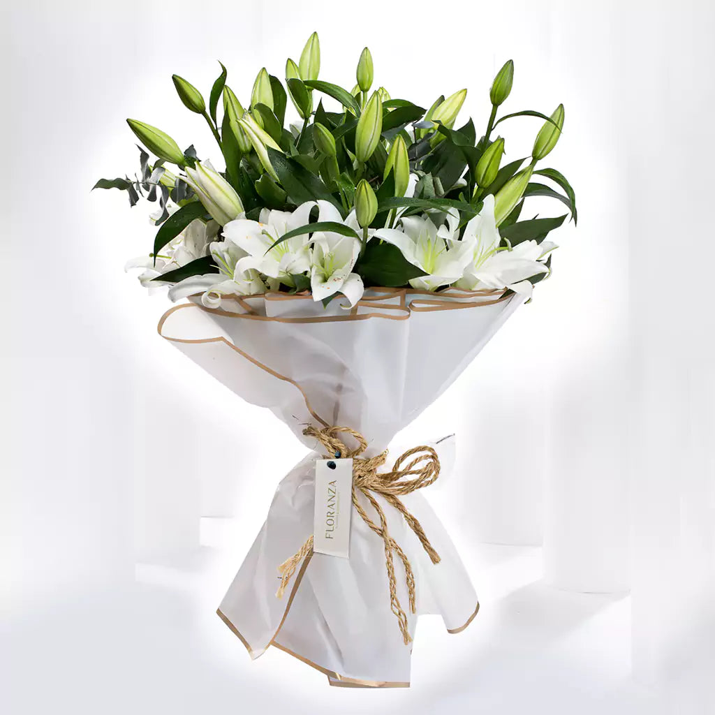 White Lily Bouquet