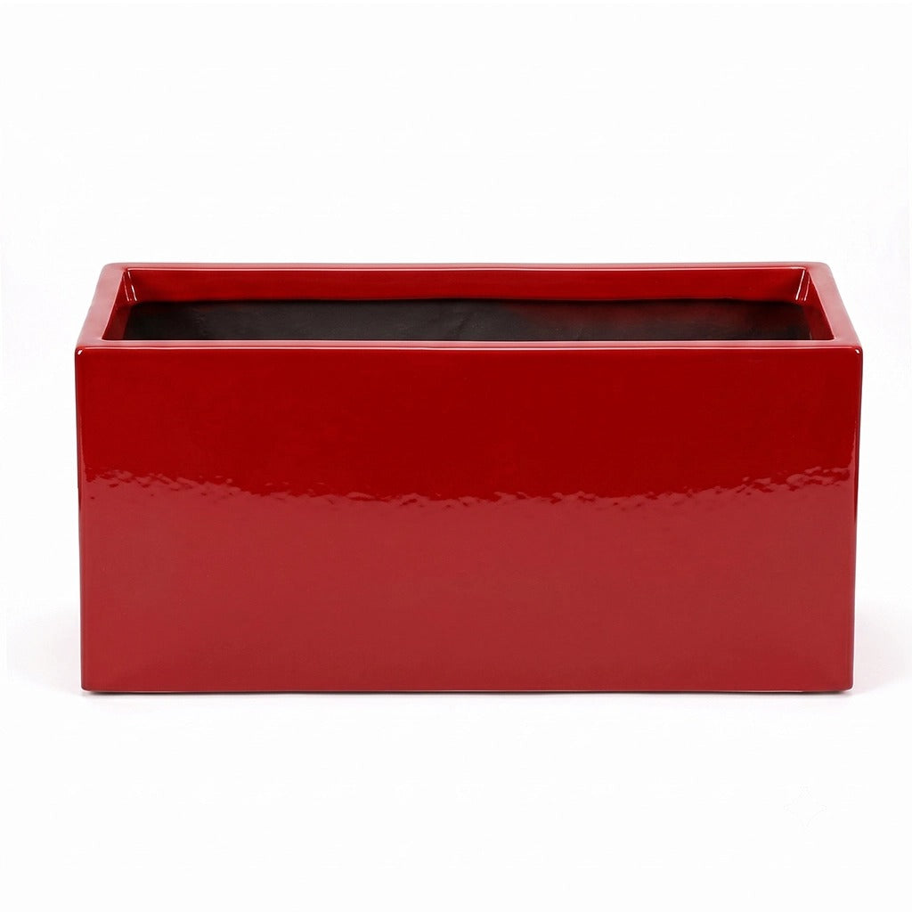 Fiber rectangular pots