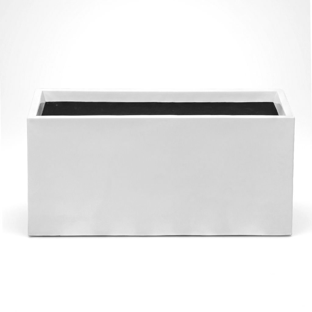Fiber rectangular pots