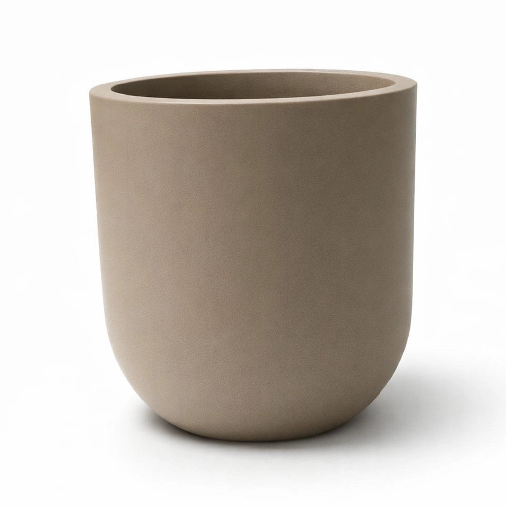 Fiber clay pot U shape