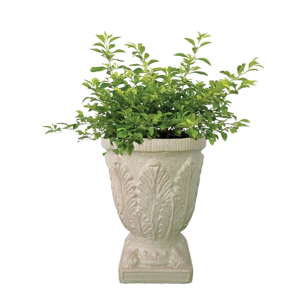 4 LEAF DESIGN PLANTER GRC