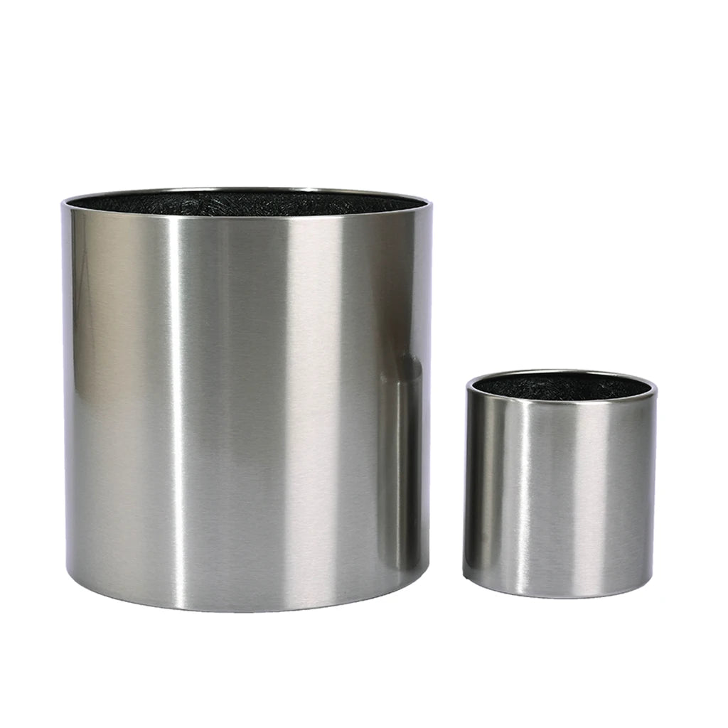 CML ROUND STAINLESS STEEL PLANTER MATT FINISH
