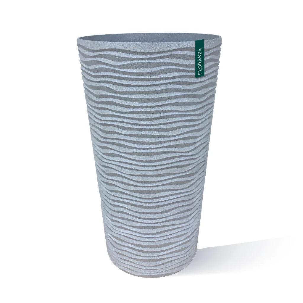 Plastic cylinder planter
