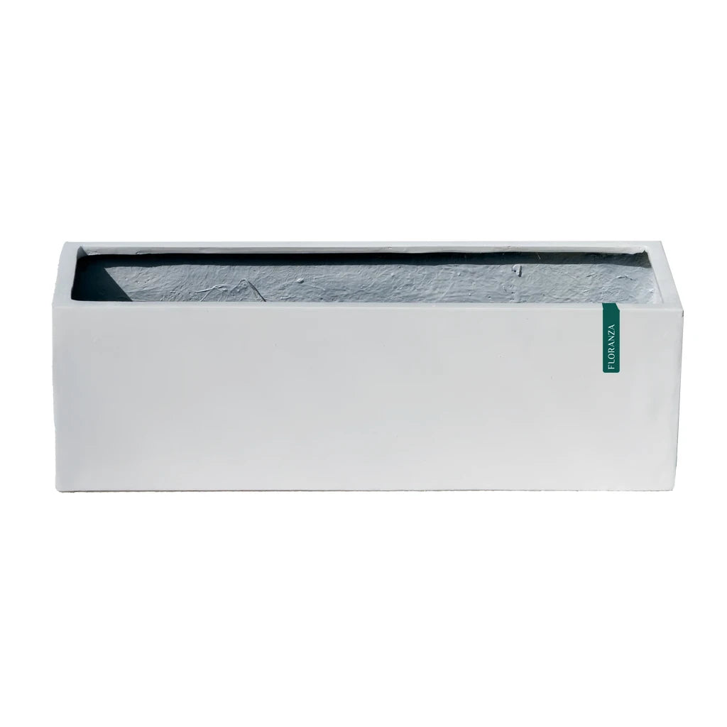 White Large Rectangle Planter GRP 307/A