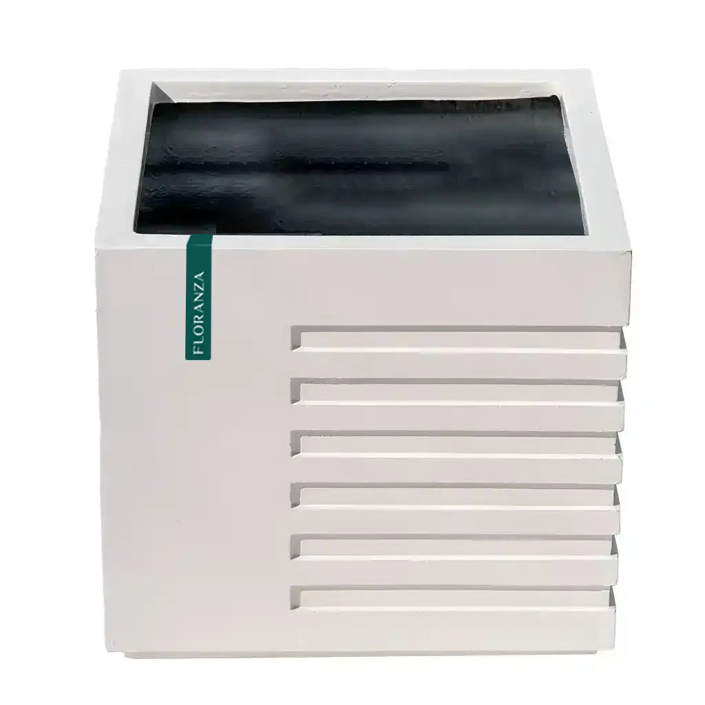 White Cube Planter GRP 601/B