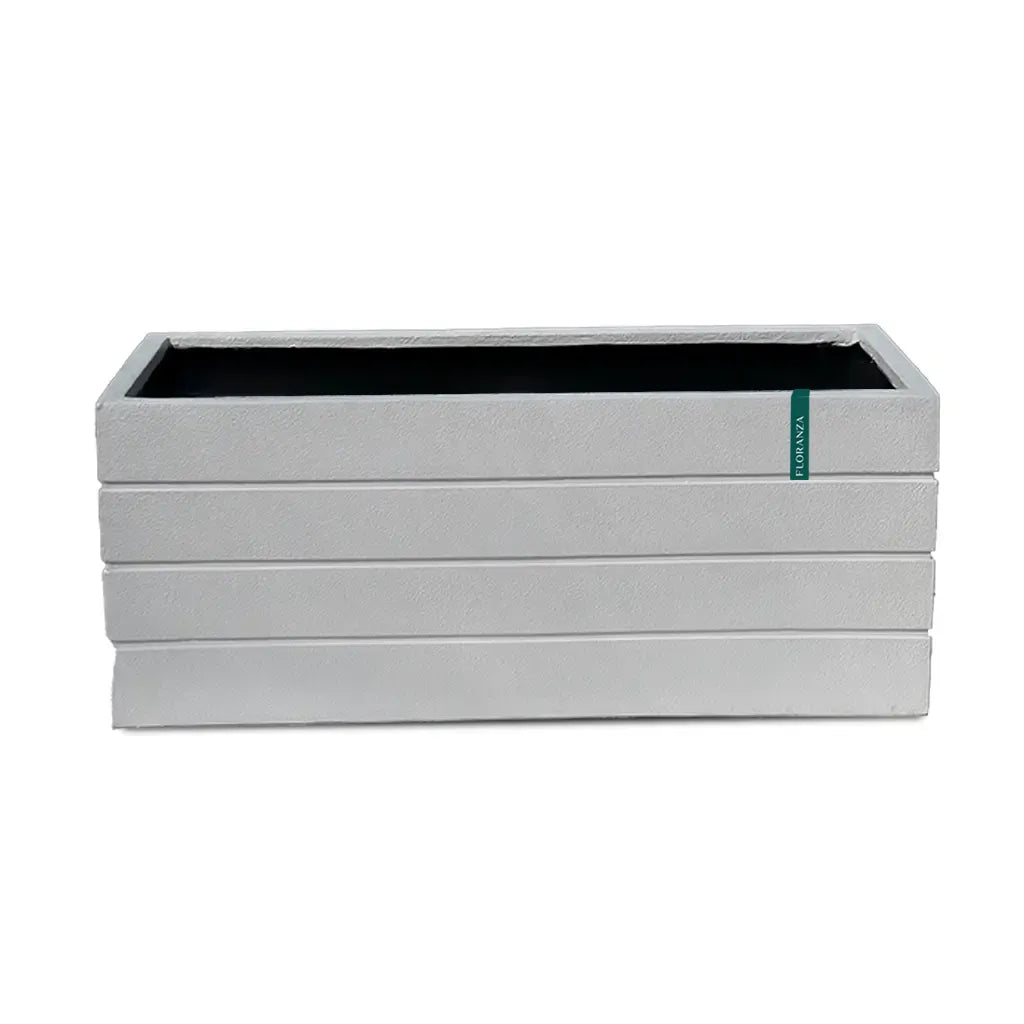 White Large Rectangle Planter  GRP 401/A POT