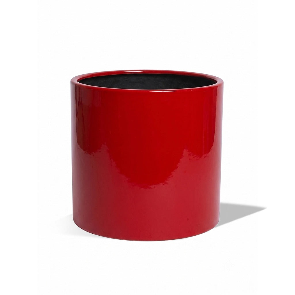 Fiber planter round