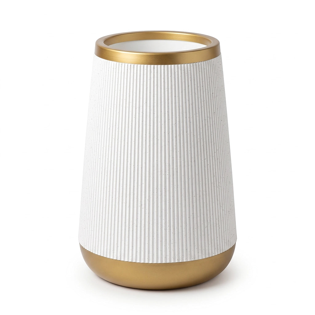 Ribbed Long Plastic Pot