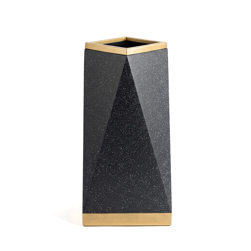 Diamond cut Plastic Long Pot