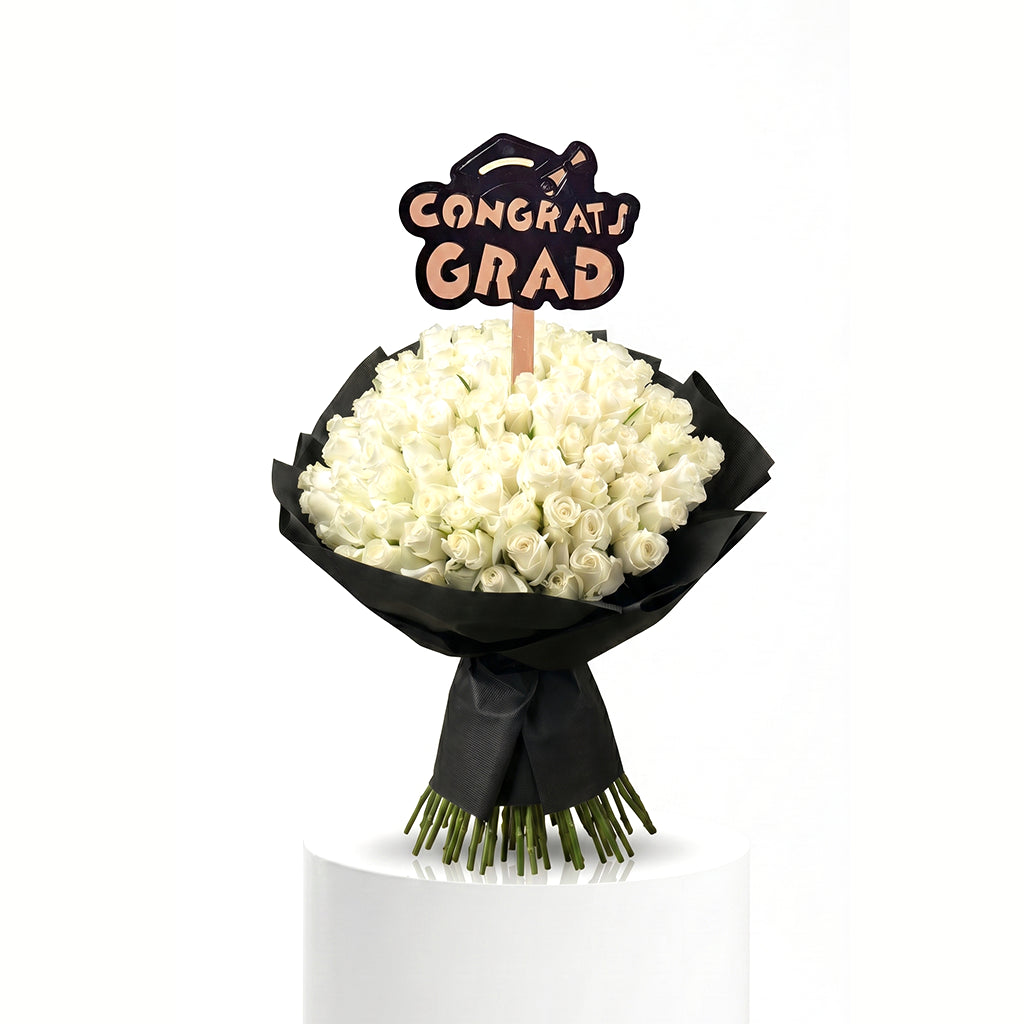White Rose Bouquet